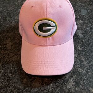 Pink Cap with Green Bay Packers Logo